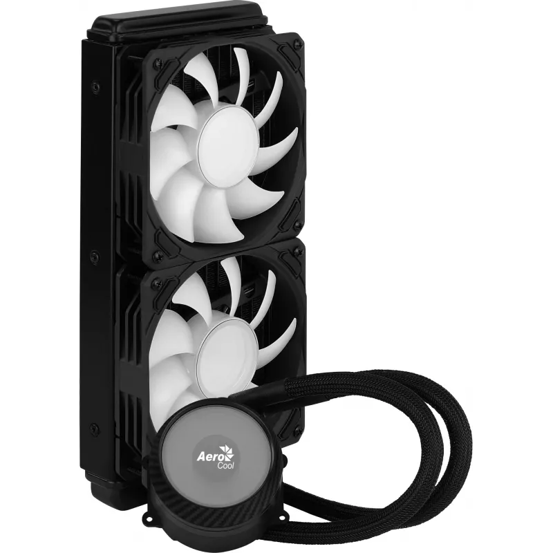 Aerocool MIRAGEL240 CPU Liquid Cooled 2x 12cm ARGB Fan TDP 400W Must