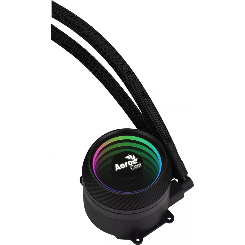 Aerocool MIRAGEL240 CPU Liquid Cooled 2x 12cm ARGB Fan TDP 400W Must