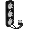Aerocool MIRAGEL360 vedelikjahutusega protsessori jahuti 3x12cm ARGB ventilaator TDP 550W must
