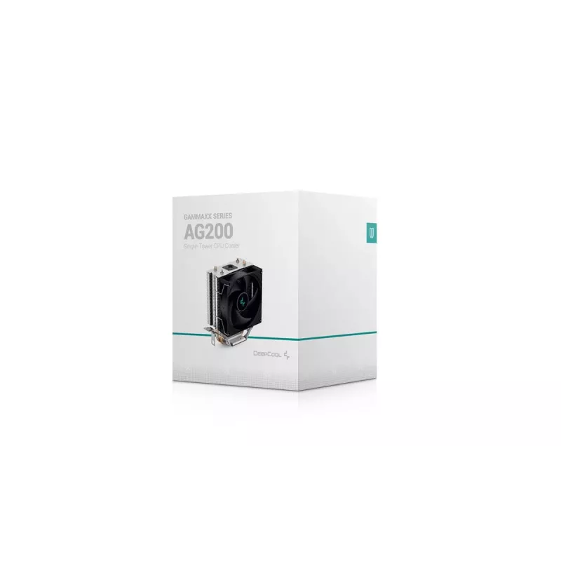 DEEPCOOL Ag200 protsessori õhkjahuti 9,2 cm alumiinium - must