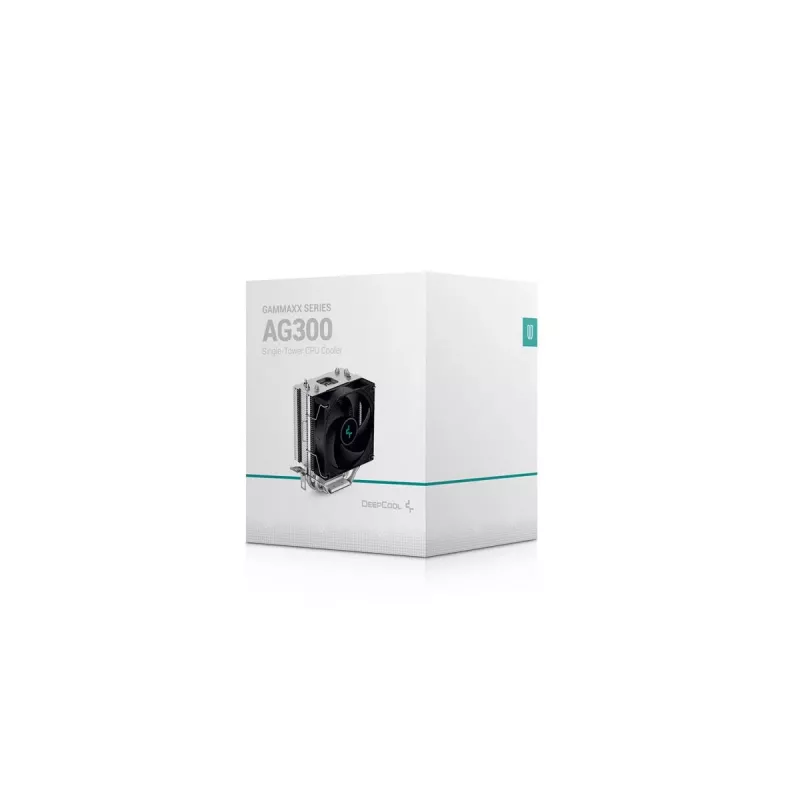 DEEPCOOL Ag300 ChIPSet õhujahuti 9.2 cm - must/ metallik