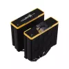 Õhkjahuti DeepCool AK620 Zero Dark Zoria 12 cm Must Kollane