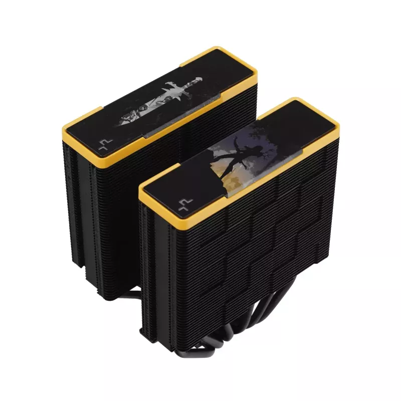 Õhkjahuti DeepCool AK620 Zero Dark Zoria 12 cm Must Kollane