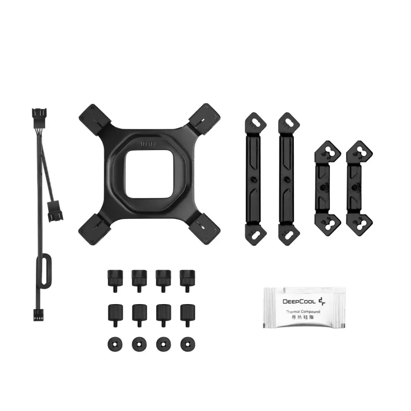 Õhkjahuti DeepCool AK620 Zero Dark Zoria 12 cm Must Kollane