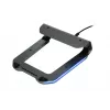 Sülearvuti jahutusalus IBOX NC06 kuni 17,3-tollistele – alumiinium, reguleeritav kõrgus, 4 USB-porti, vaiksed ventilaatorid