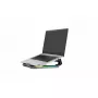 Sülearvuti jahutusalus IBOX NC06 kuni 17,3-tollistele – alumiinium, reguleeritav kõrgus, 4 USB-porti, vaiksed ventilaatorid