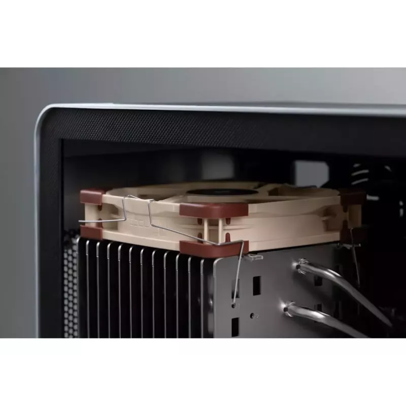 120 mm Noctua ventilaator NF-A12x25, 120×25 mm, 12 V 0,6 W, 4-kontaktiline PWM, 450–1200 RPM, 55,7 m³/h, SSO laager, 0,5 m kaabel