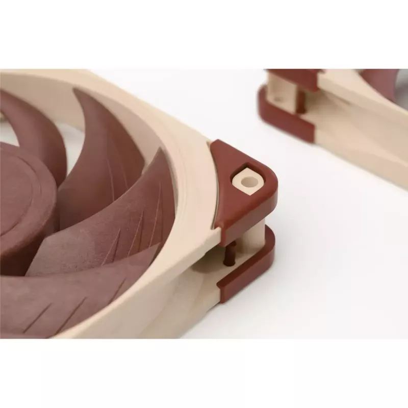 120 mm Noctua ventilaator NF-A12x25, 120×25 mm, 12 V 0,6 W, 4-kontaktiline PWM, 450–1200 RPM, 55,7 m³/h, SSO laager, 0,5 m kaabel