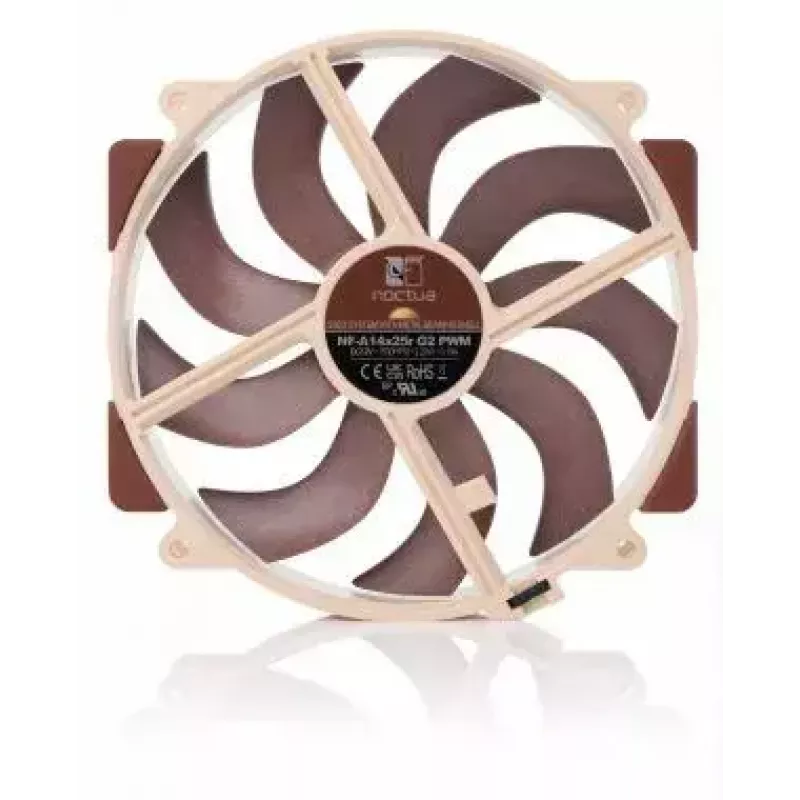 Korpuse ventilaator Noctua NF-A14x25r G2 PWM 140 mm, 1250–1500 p/min, 155,6 m³/h, 19,7–24,8 dB, 12 V, 4 kontakti