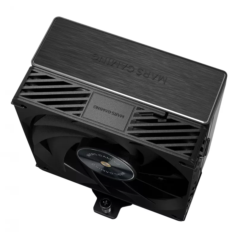 Mars Gaming MCPUX5 arvuti jahutussüsteem Protsessor Õhkjahuti 12 cm Must 1 tk