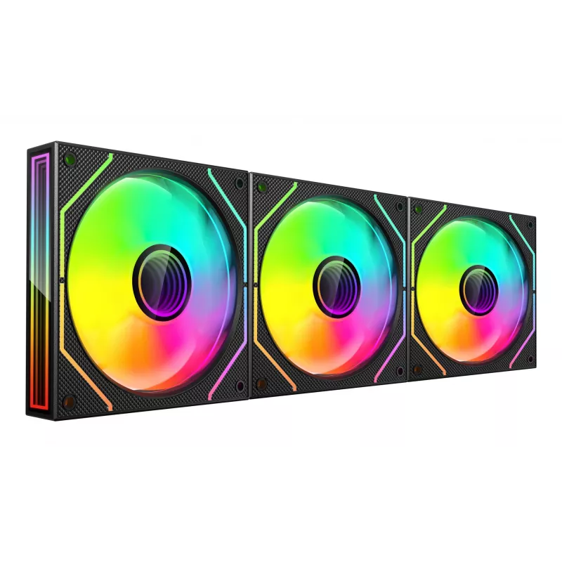 Mars Gaming MF3DPROKIT arvuti jahutussüsteem Arvutikorpus Ventilaator 12 cm Must