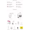 IP PTZ turvakaamera Foscam SD8EP — 8 MP, 4x optiline suum, 6x digitaalne, 355° pööre, 90° kalle, IP66, välitingimustesse, valge
