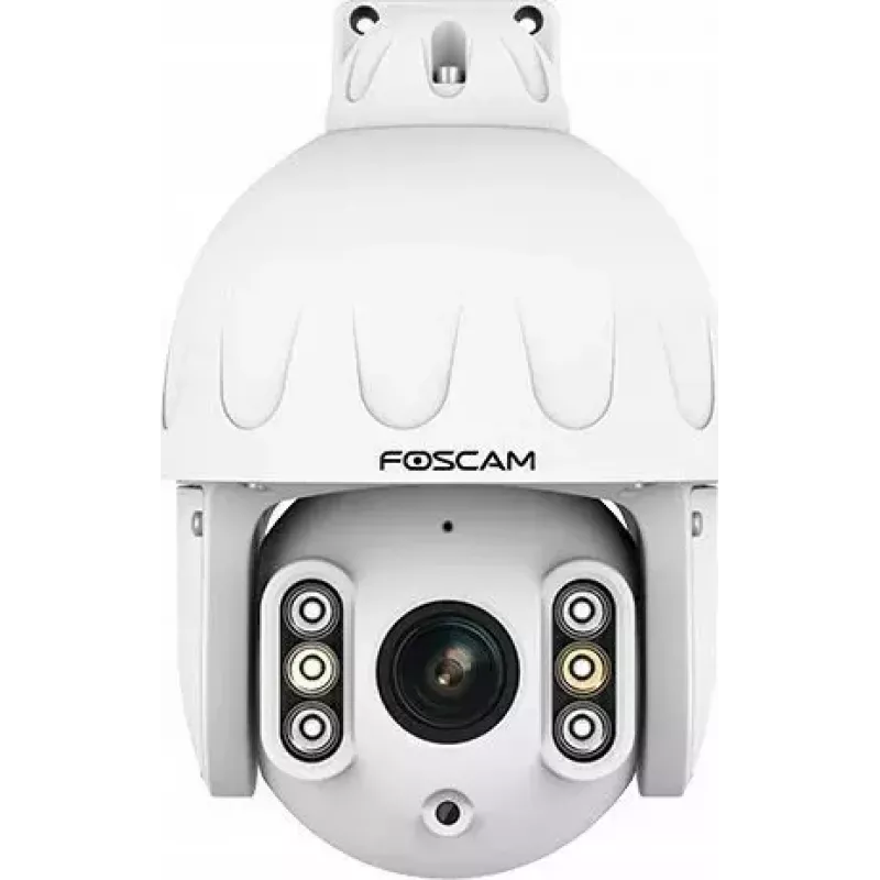 IP PTZ turvakaamera Foscam SD8EP — 8 MP, 4x optiline suum, 6x digitaalne, 355° pööre, 90° kalle, IP66, välitingimustesse, valge