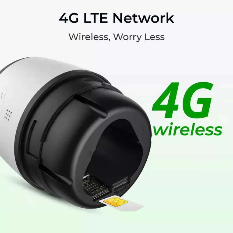 IP-valvekaamera Reolink Go Series G330 — 4 MP (2560×1440), 4G LTE, PIR, aku 28 Wh, välipüss
