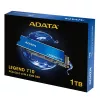 SSD M.2 ADATA LEGEND 710 1 TB PCIe 3.0 NVMe — 2400 MB/s lugemine, 1800 MB/s kirjutamine, 3D NAND, 2280