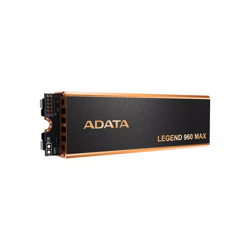 Sisemine M.2 2280 NVMe SSD ADATA LEGEND 960 MAX 1 TB PCIe 4.0, lugemiskiirus 7400 MB/s, kirjutamiskiirus 6000 MB/s, 3D NAND