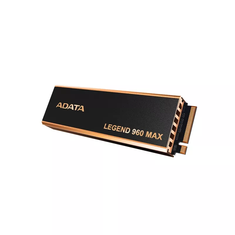 Sisemine M.2 2280 NVMe SSD ADATA LEGEND 960 MAX 1 TB PCIe 4.0, lugemiskiirus 7400 MB/s, kirjutamiskiirus 6000 MB/s, 3D NAND