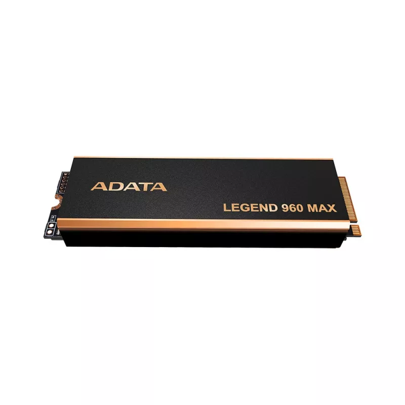 Sisemine M.2 2280 NVMe SSD ADATA LEGEND 960 MAX 1 TB PCIe 4.0, lugemiskiirus 7400 MB/s, kirjutamiskiirus 6000 MB/s, 3D NAND