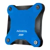Portable SSD ADATA SD620 2 TB USB 3.2 Gen 2 (Micro‑B) Sinine/Must — 520/460 MB/s, 80×80×15.2 mm