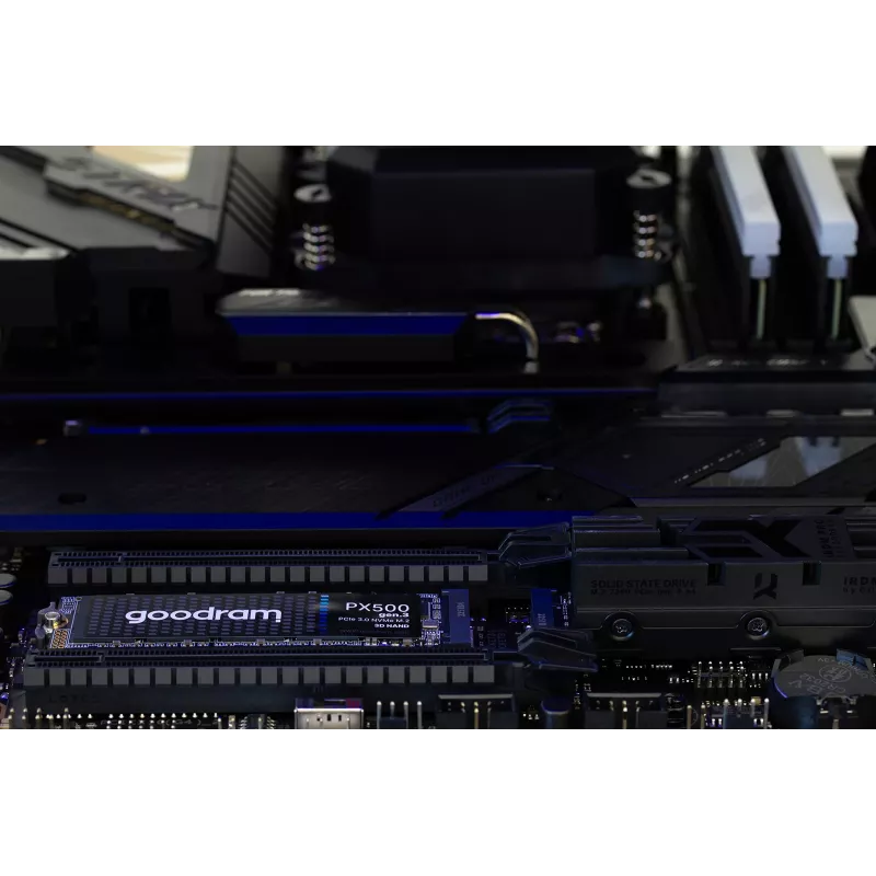 Sisemine SSD GOODRAM PX500 GEN.3 M.2 1 TB — PCIe 3.0 NVMe, lugemine 3300 MB/s, kirjutamine 2700 MB/s, 2280