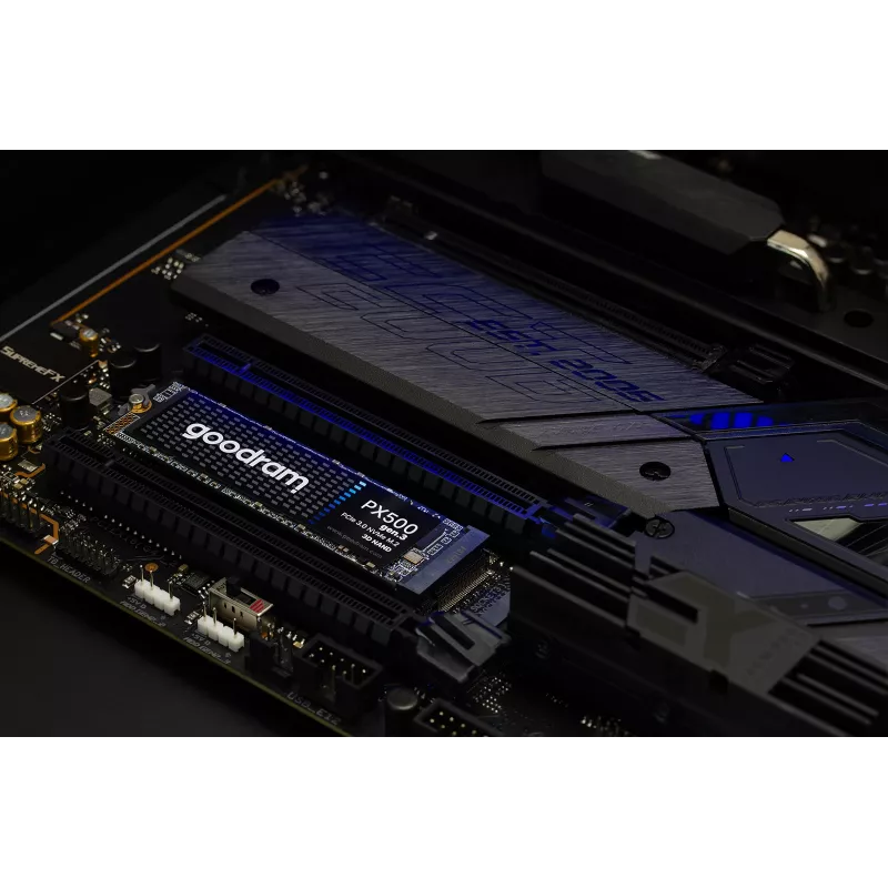 Sisemine SSD GOODRAM PX500 GEN.3 M.2 1 TB — PCIe 3.0 NVMe, lugemine 3300 MB/s, kirjutamine 2700 MB/s, 2280