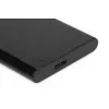 HDD/SSD-korpus IBOX HD-05 must — 2,5-tolline SATA III, USB 3.2 Gen 1 (5 Gbit/s), Mikro-USB B, UASP, kuni 10 TB