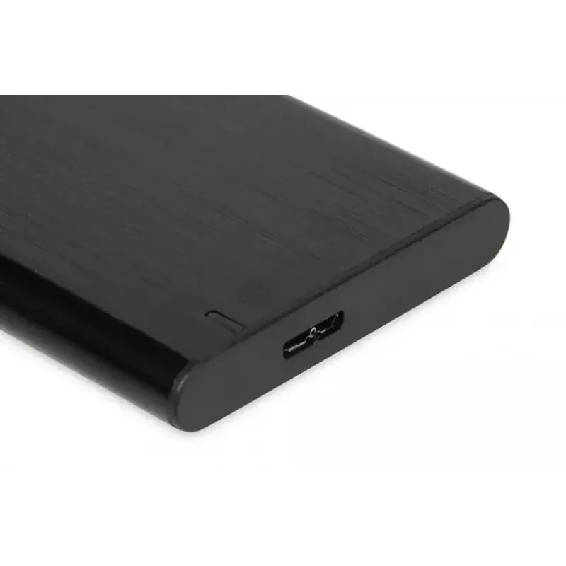 HDD/SSD-korpus IBOX HD-05 must — 2,5-tolline SATA III, USB 3.2 Gen 1 (5 Gbit/s), Mikro-USB B, UASP, kuni 10 TB
