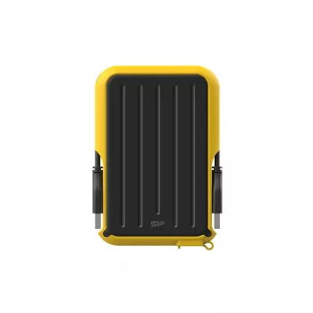SILICON POWER kaasaskantav HDD USB 3.2 Gen 1 Armor - A66 1TB - Kollane Moq-36
