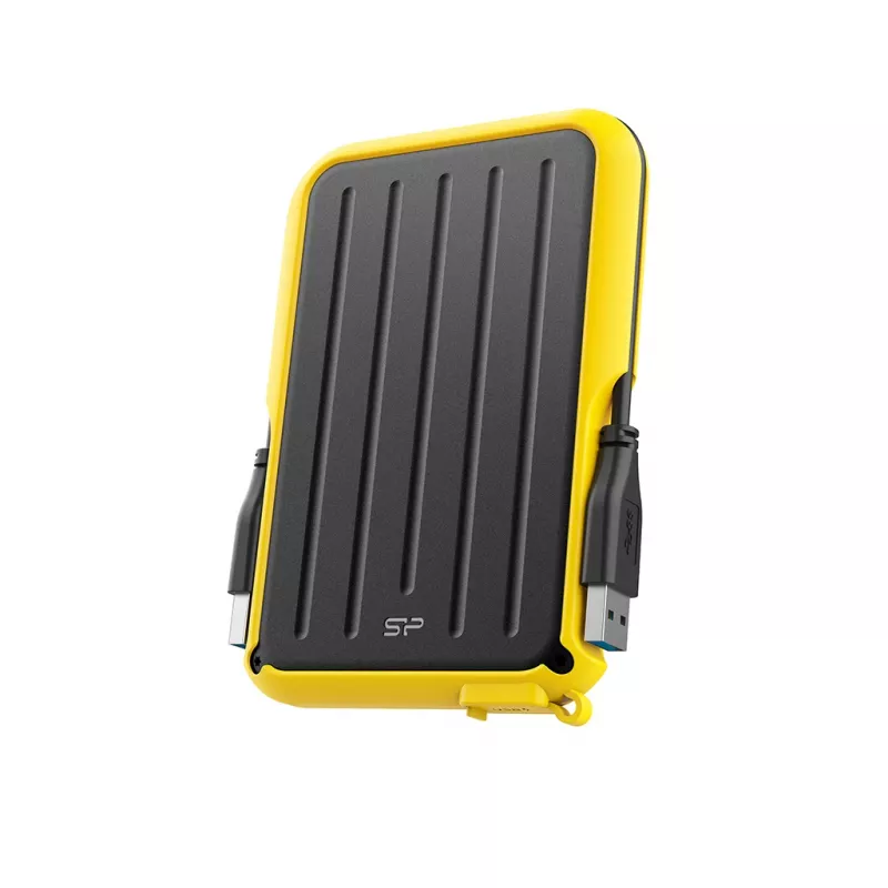 SILICON POWER kaasaskantav HDD USB 3.2 Gen 1 Armor - A66 1TB - Kollane Moq-36