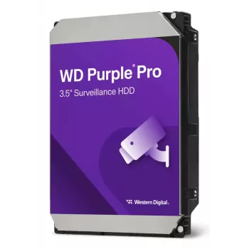 WESTERN DIGITAL Hard Drive - Wd lilla Pro WD122PURP - 12TB - SATA 6Gb/s - 3.5in - 7200rpm