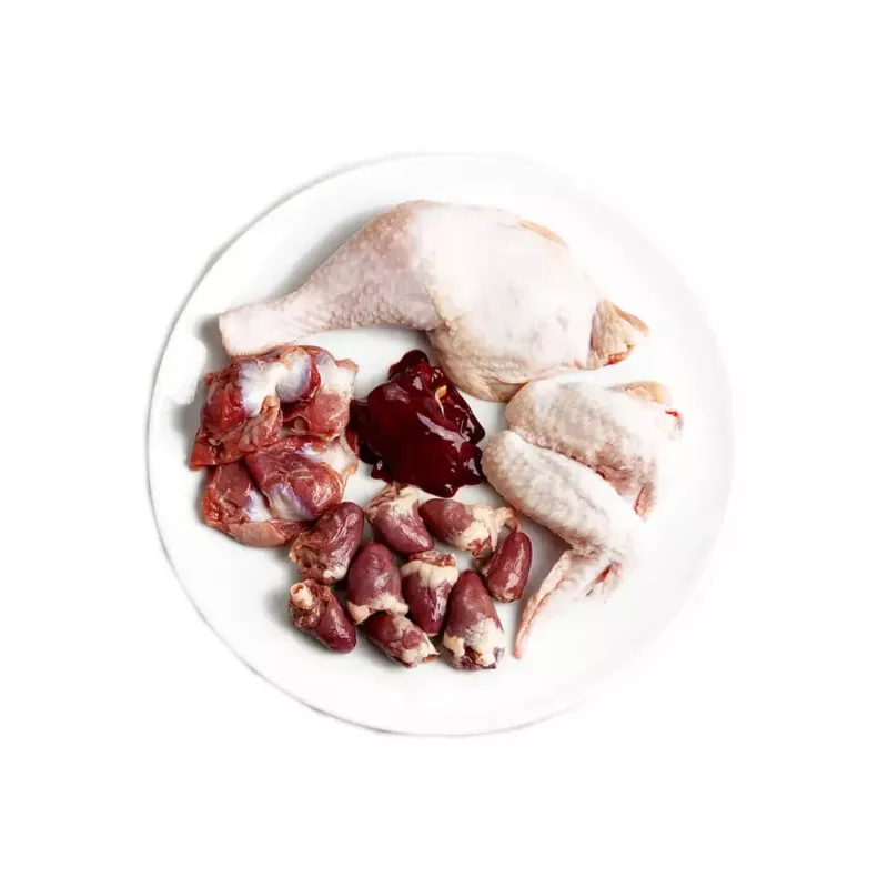 Märg kassitoit 3coty Chicken Struvite care 80 g — märgtoidu kotike, täiskasvanud kassid, kana, täisväärtuslik toit
