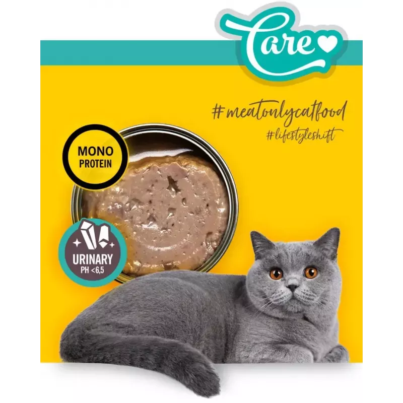 Märg kassitoit 3coty Chicken Struvite care 80 g — märgtoidu kotike, täiskasvanud kassid, kana, täisväärtuslik toit