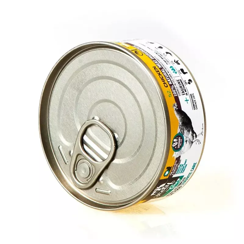 Märg kassitoit 3coty Chicken Struvite care 80 g — märgtoidu kotike, täiskasvanud kassid, kana, täisväärtuslik toit