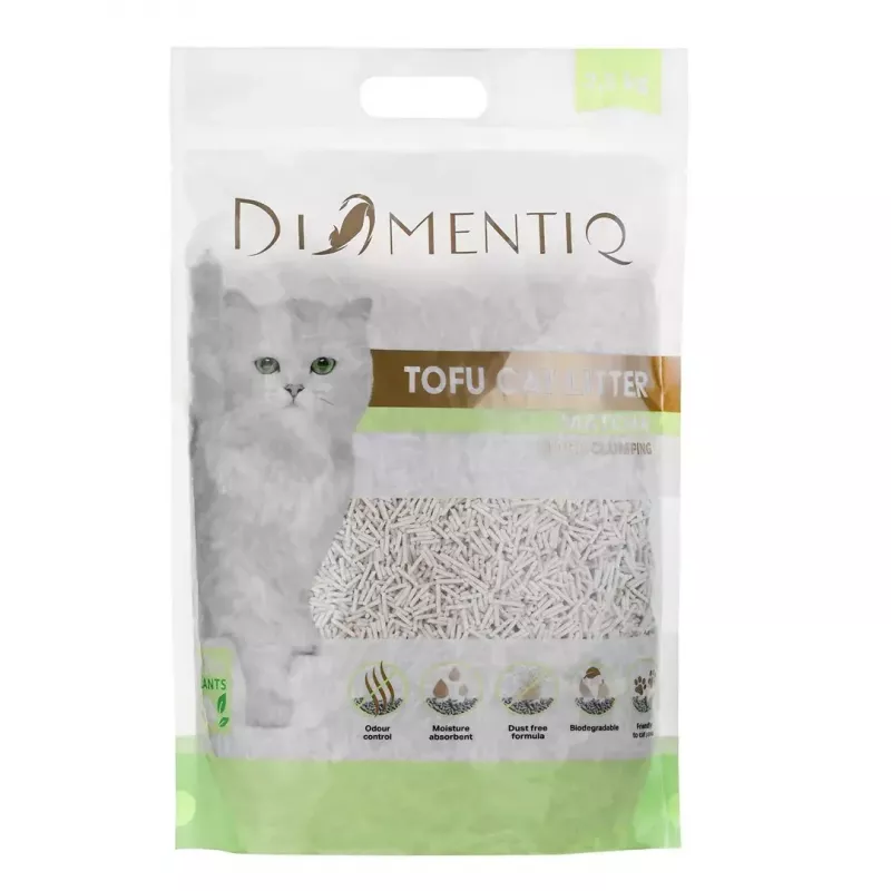 Pehmendav tofu kassiliiv DIAMENTIQ Matcha Ultra, hernekiust, tolmuvaba, 2,5 kg