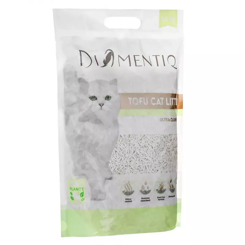 Pehmendav tofu kassiliiv DIAMENTIQ Matcha Ultra, hernekiust, tolmuvaba, 2,5 kg