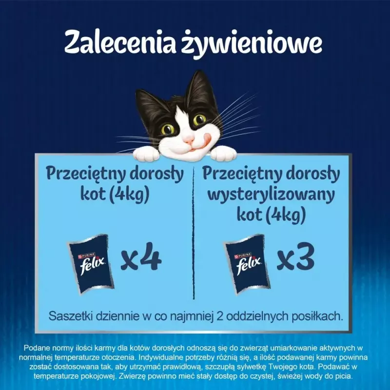 Märg kassitoit Purina Nestlé PURINA Felix Countryside Selection multipakendis 120×85 g kotikest, täiskasvanud kassidele, segamaitsed, gluteenivaba