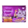 Märg kassitoit Whiskas 85 g kotike, täiskasvanud kassidele, 4 x 85 g, kana/lamba maitse, niiskus 83,5%, valk 7%