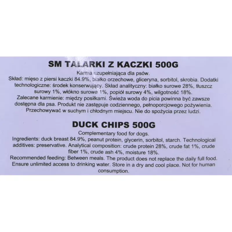 MACED pardilihakrõpsud – koerte maius, 500 g