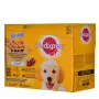 Märg koeratoit Pedigree Junior Selection Mix 12×100g — kutsikate märgtoit, 12 kotti (100 g), niiskus 80,5%, valk 8,5%, rasv 6%