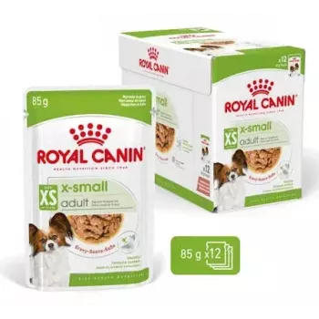 Märg koeratoit Royal Canin X-Small Puppy Meat 85 g kottides, 12 x 85 g, X-Small/Small tõugudele