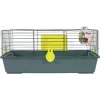 Puur ZOLUX CLASSIC 80 cm hall akvamariin — metallist/plastist sisepuur merisigadele, 810×540×350 mm, koos heinaredeliga