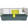 Puur ZOLUX CLASSIC 80 cm hall akvamariin — metallist/plastist sisepuur merisigadele, 810×540×350 mm, koos heinaredeliga