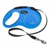 Sissetõmmatav koerarihm Flexi New Classic S, nöörrihm, 5 m pikkus, väikestele koertele 5–10 kg, max koormus 15 kg, sinine