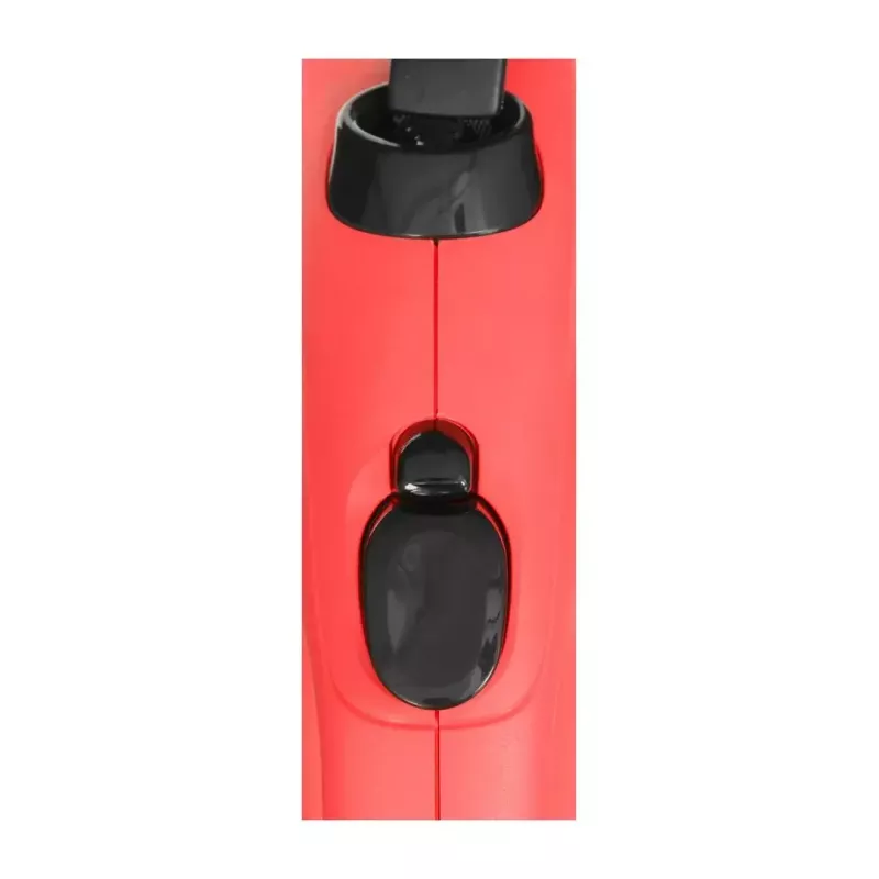 Sissetõmmatav koerarihm Flexi New Classic 5 m, must nailonlint, suurtele tõugudele kuni 50 kg