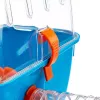 Puur FERPLAST Combi 2 hamstrile, sinine läbipaistev, L795×S295×K263 mm, tehnopolümeer