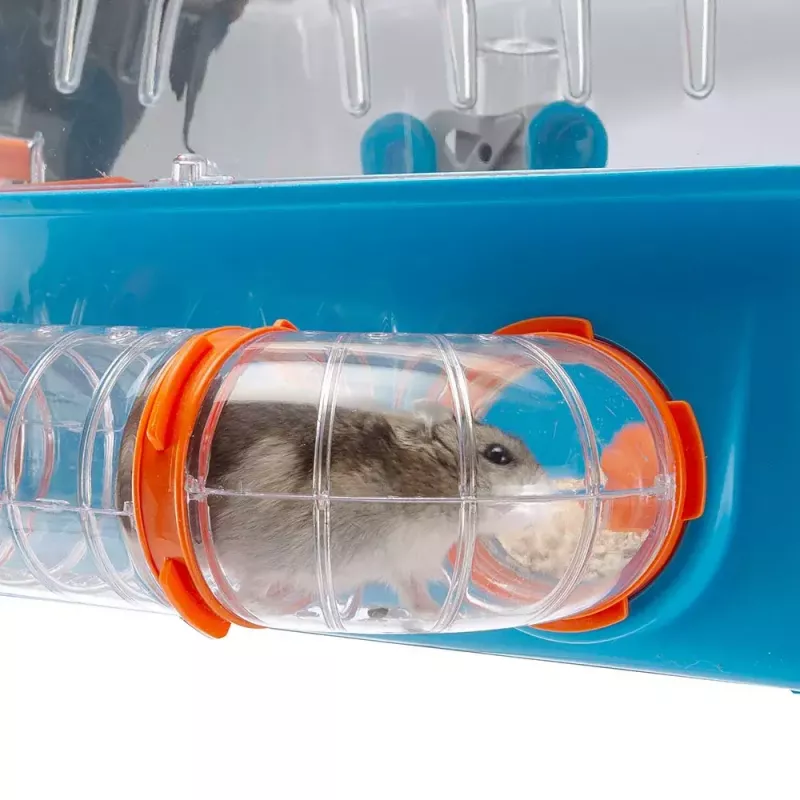 Puur FERPLAST Combi 2 hamstrile, sinine läbipaistev, L795×S295×K263 mm, tehnopolümeer