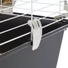 Puur FERPLAST Casita 80 merisigadele 780×480×500 mm, metall ja plast, hall/must-valge