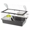 Puur FERPLAST Casita 80 merisigadele 780×480×500 mm, metall ja plast, hall/must-valge