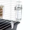 Puuri FERPLAST Casita 120 küülikutele ja merisigadele, metall/plast, 1190×580×600 mm, valge/taupe