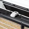 Puuri FERPLAST Casita 120 küülikutele ja merisigadele, metall/plast, 1190×580×600 mm, valge/taupe